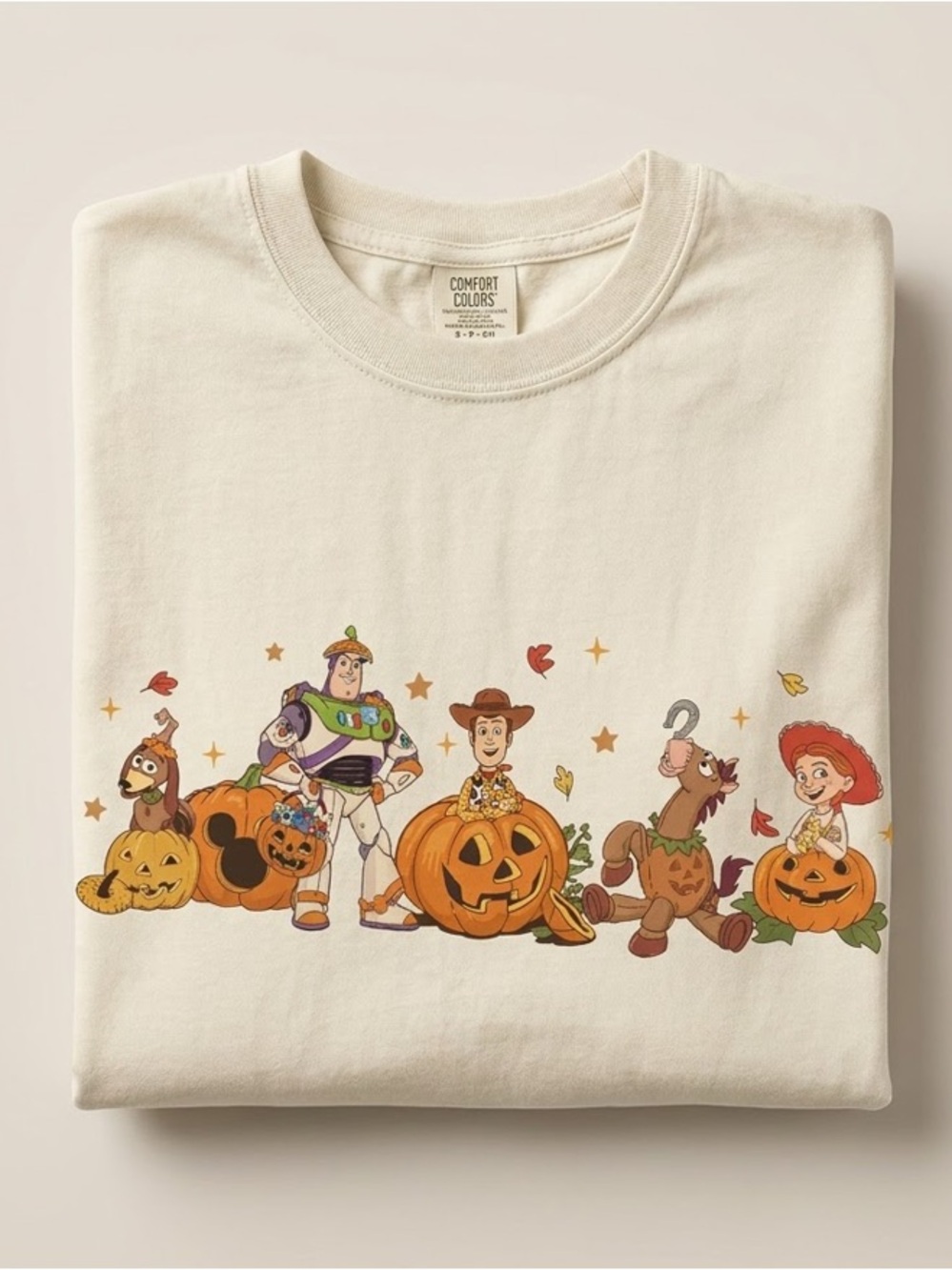 Toy Story Halloween Shirt, Disney Pixar Pumpkin Tee - Picture 2 of 2